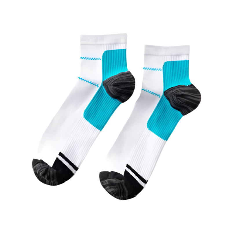 Knöchellange Unisex-Kompressionsstrümpfe - 3 Paar